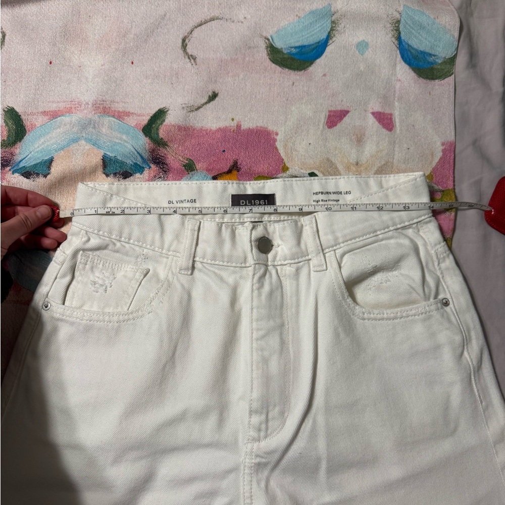 NWOT DL1961 Hepburn Wide Leg High Rise Jeans - Picture 6 of 6